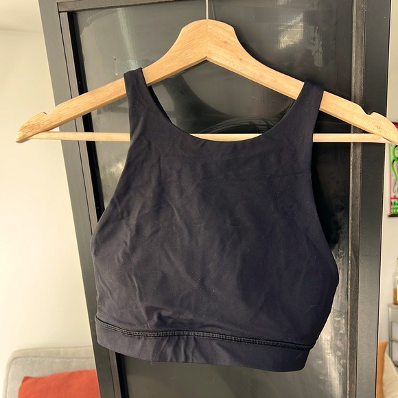 Lululemon Energy High Neck Bra in black - Picture 2 of 4